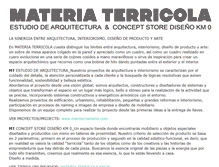 Tablet Screenshot of materiaterricola.com